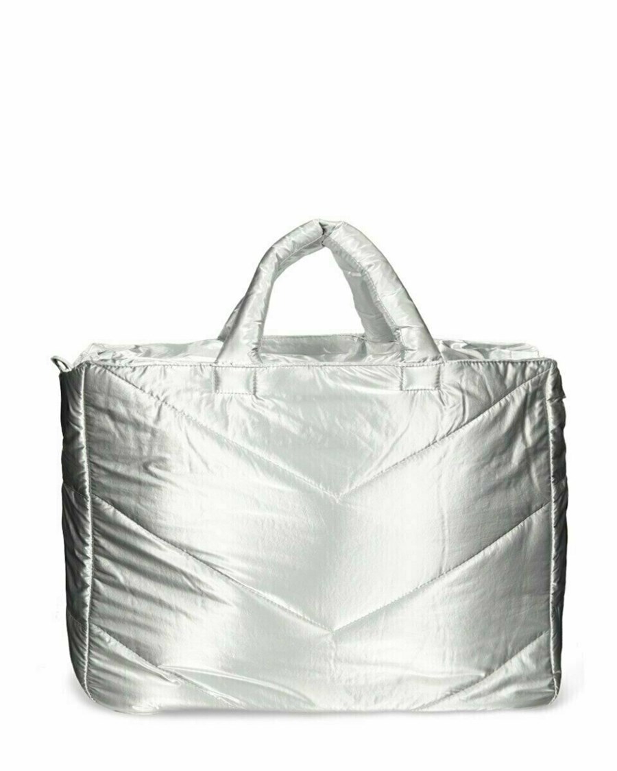 Mexx Tote bag Silver Srebrne | RZKDN9230