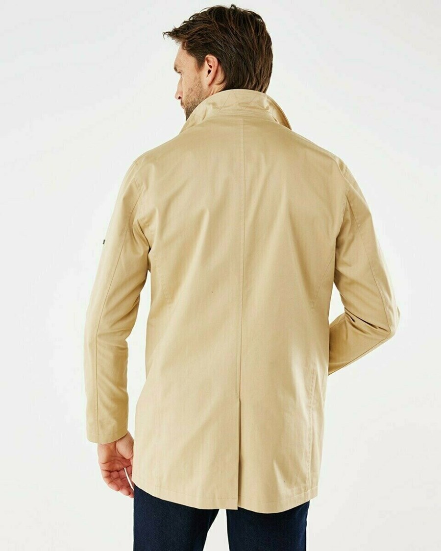 Mexx Trenchcoat with Bib Sand Beżowe | LRBFO7920