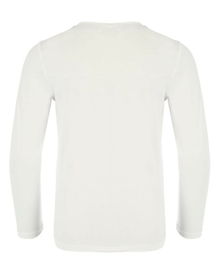Mexx Basic long sleeve tee White Białe | UVFQC9732