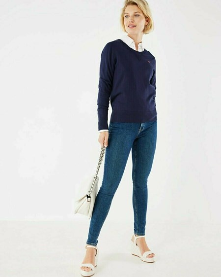 Mexx ILONA pullover Navy Niebieskie | XOWRN5420