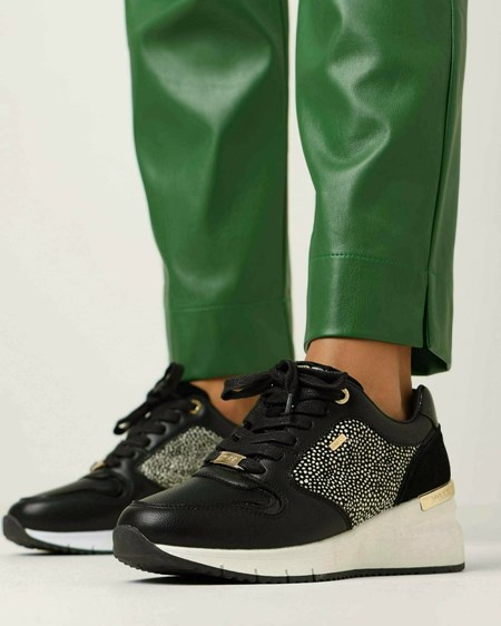 Mexx Sneaker Hena Black Czarne | IFJAC3697