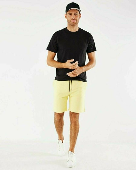 Mexx Sweat short Yellow Żółte | MXCDN2134